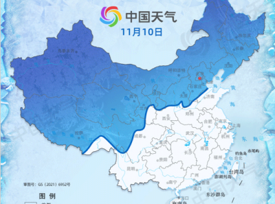 “冻”真格了！新一股冷空气将直抵华南，未来四天全国冰冻线这样变化