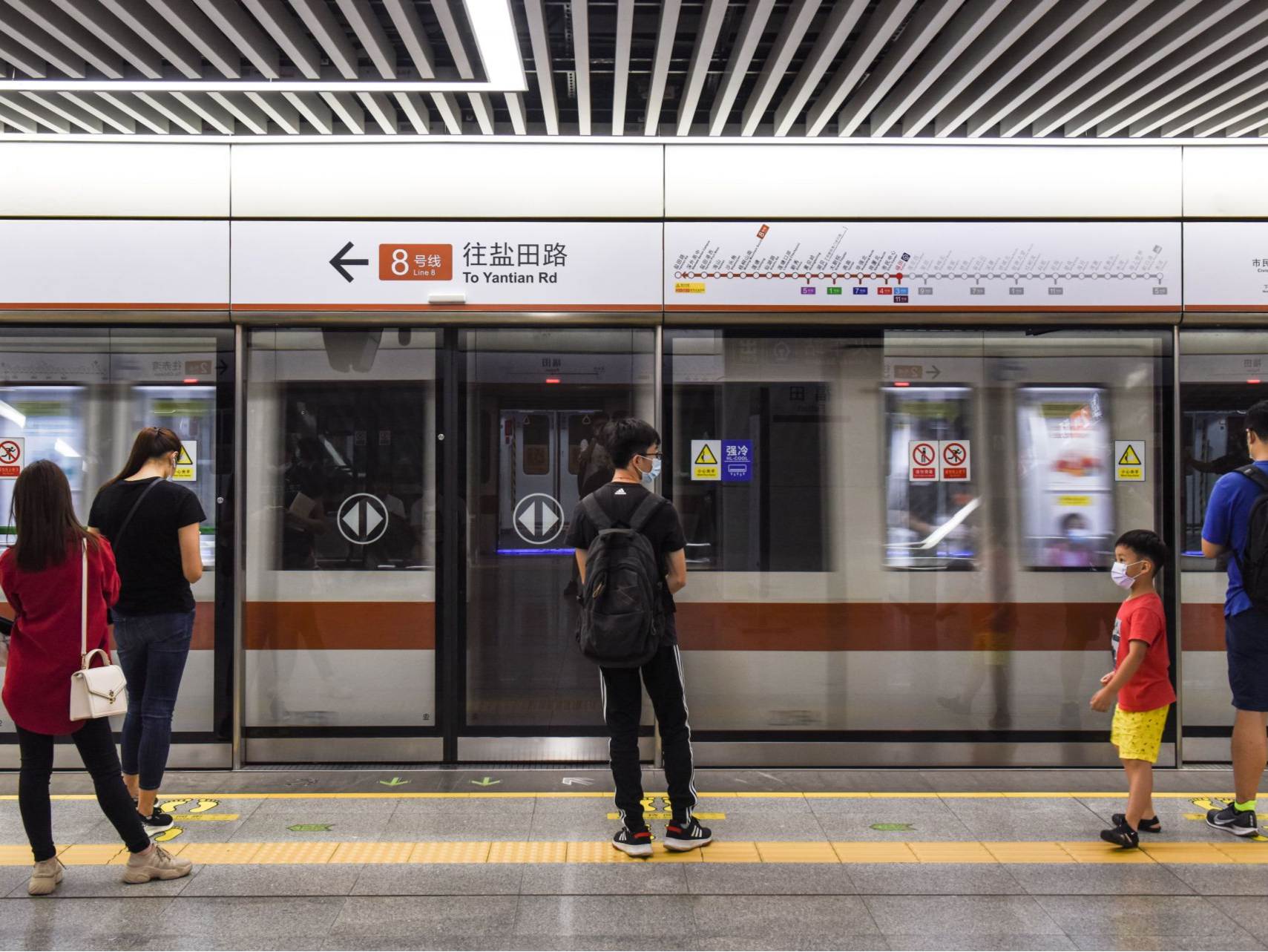 开通倒计时！深圳地铁8号线二期开启试跑时刻表