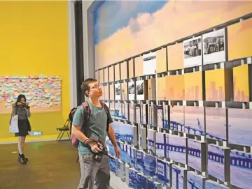 “艺”彩纷呈折射城市蝶变 深圳美术馆（新馆）聚焦本土三个展览反响强烈