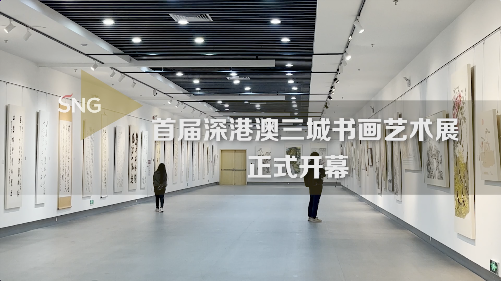 首届深港澳三城书画艺术展在深举办