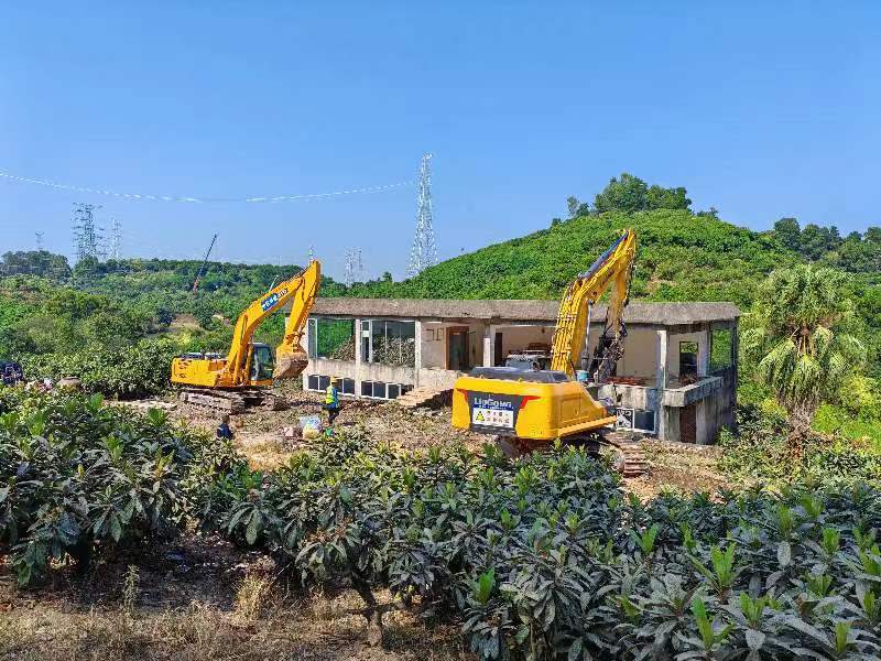 龙田街道啃下拆违“硬骨头”，为深汕铁路项目建设扫清障碍