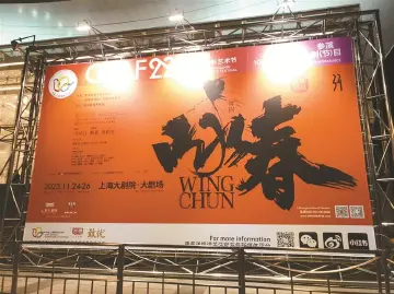 珠江非遗文化闪耀黄浦江畔 冬日上海滩掀起《咏春》潮