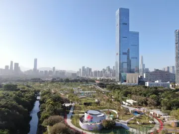 城市中的体育休闲新绿洲：笔架山体育公园开园