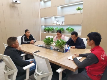 马田街道马山头社区小分格帮助群众化解一起劳资纠纷