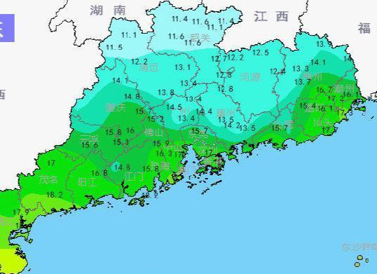 今天短暂回暖，明天新一股冷空气“补货”到深，未来三天平均气温再降温3℃～5℃，最低13°C……