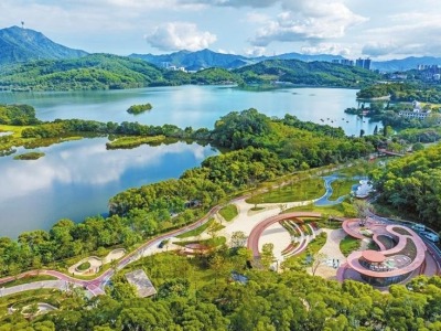 深圳首个零碳文体公园翠湖文体公园开园