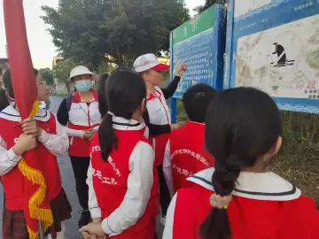 马田街道薯田埔社区开展“青苗成长”少年志愿者服务行动