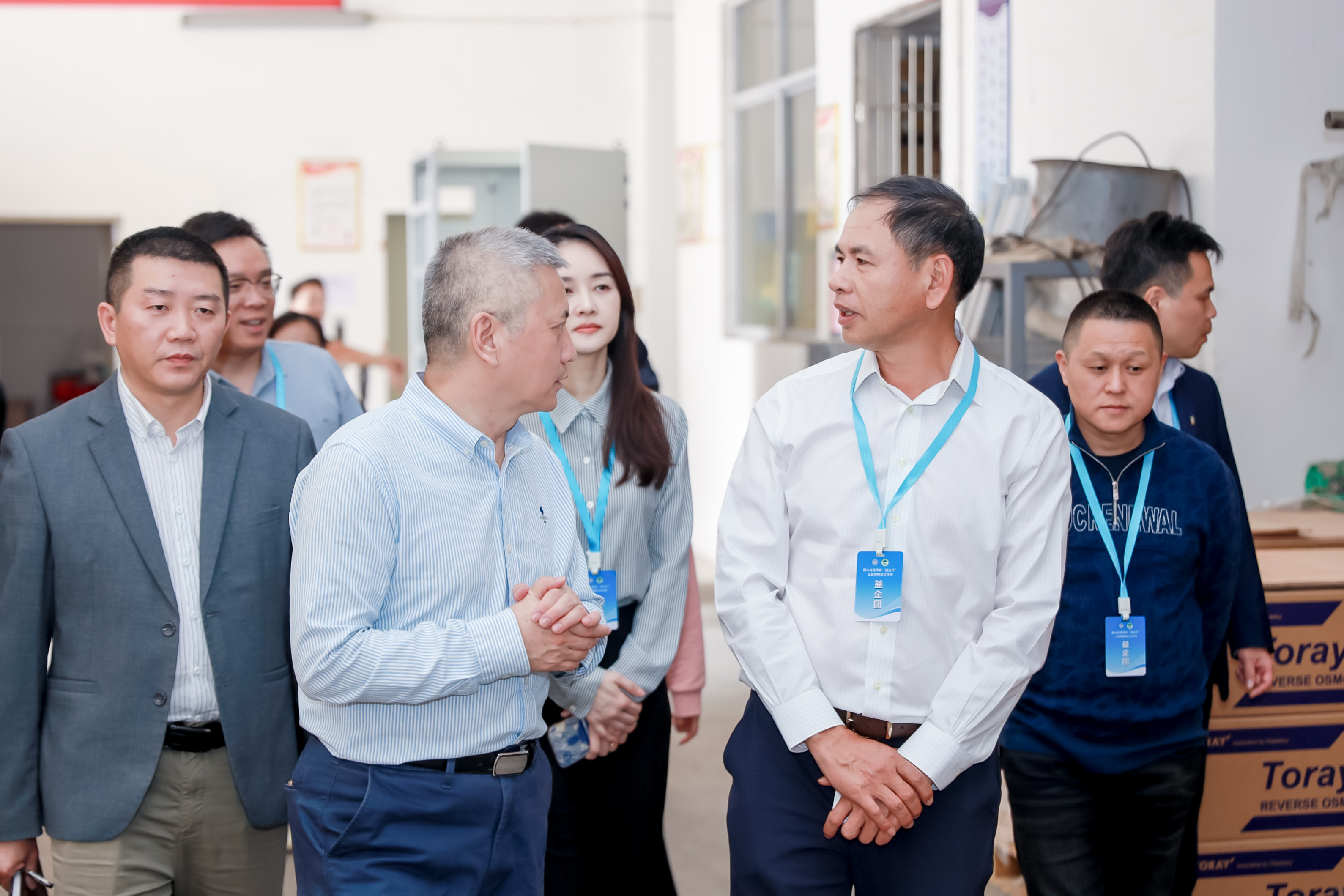 “加上微信，随时联系！”园山街道商会举行“益企行”活动