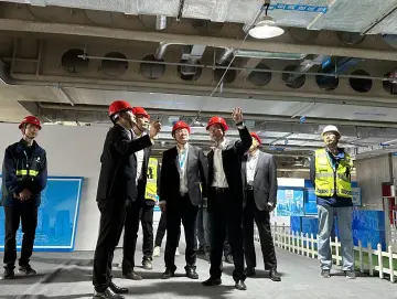 冬日送温暖，中建安装集团慰问深圳市重点项目建设者 