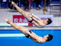 多哈世锦赛跳水选拔赛收官 陈芋汐/全红婵、练俊杰/杨昊夺冠