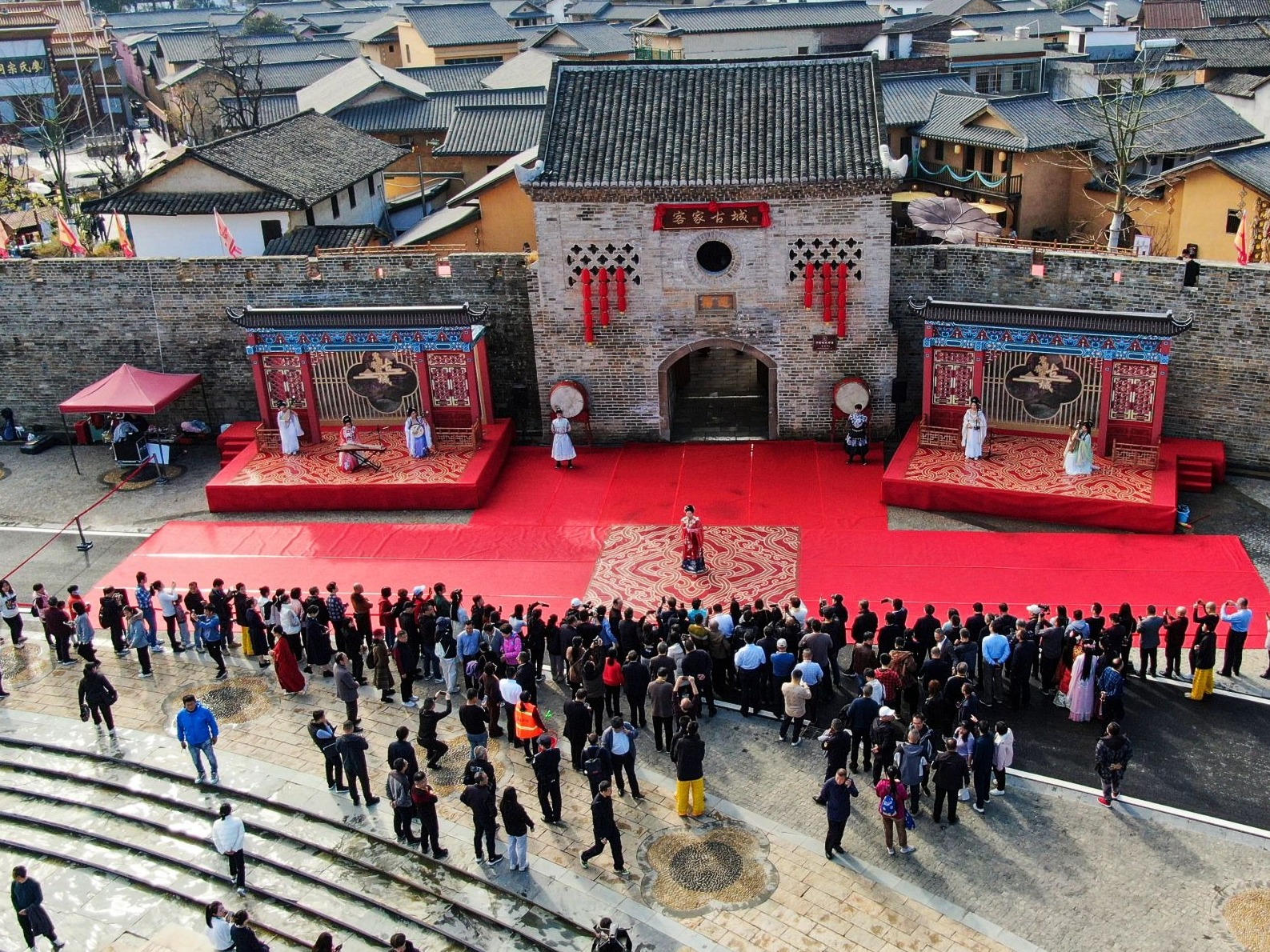 穿越458年，江西定南县明代县城复活迎客