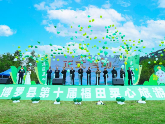 博罗县第十届福田菜心旅游节举行