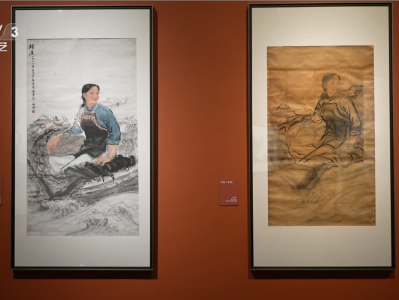 “河山在望——梁世雄捐赠作品展”在京举行