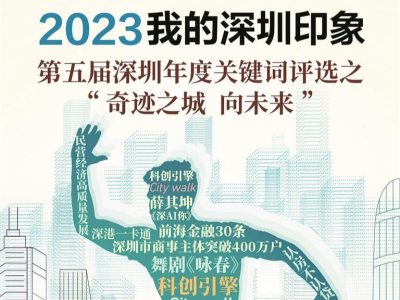 城市气质你来“定义”！第五届深圳年度关键词评选开启