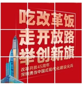 改革开放45周年，“拼”出深圳发展画卷！| 海报 