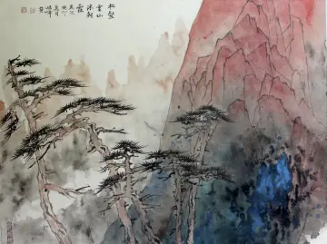 “陈峻峰青绿山水画展”呈现大美岭南，市民可免费看展