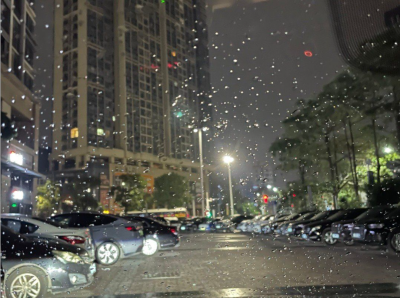 温度记 | 气温略略略降！有零星小雨的早晨，深圳收到冷空气“见面礼”
