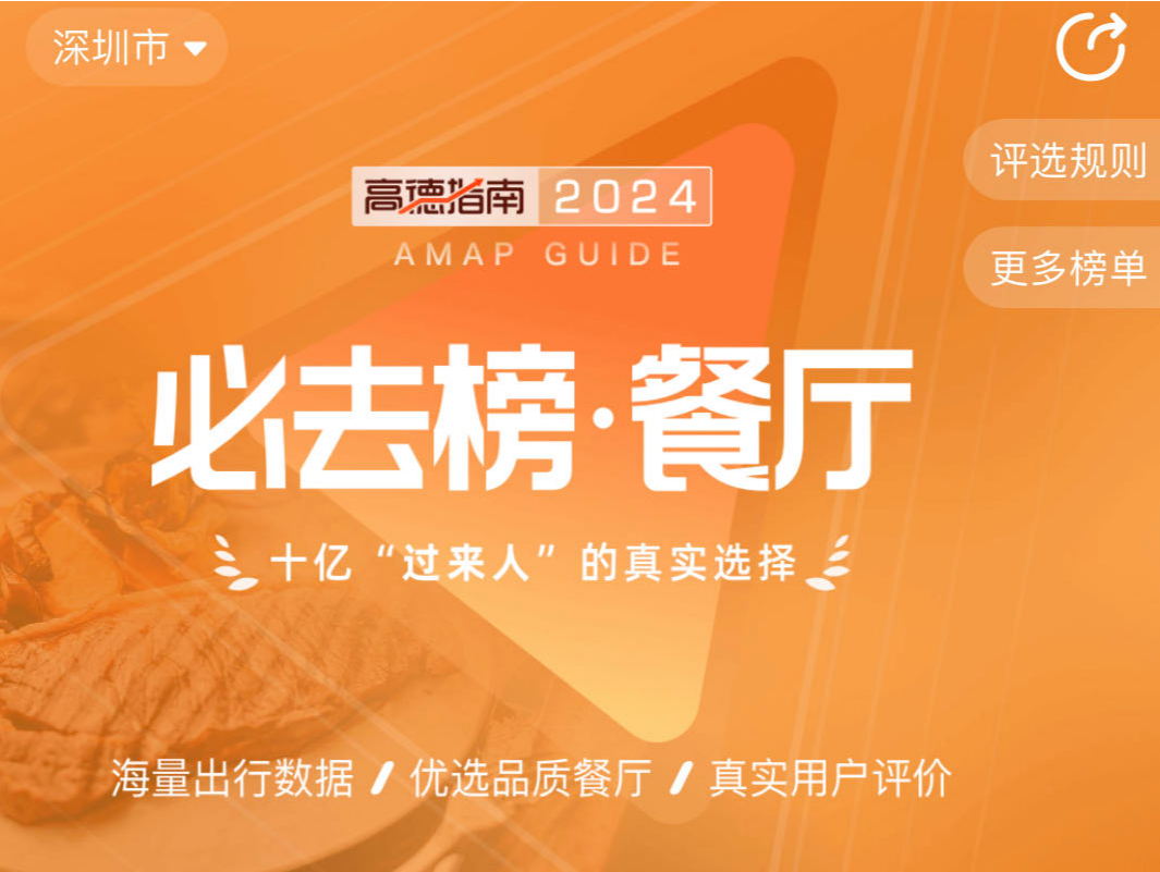 高德地图发布“2024必去榜”，3700多商家登榜