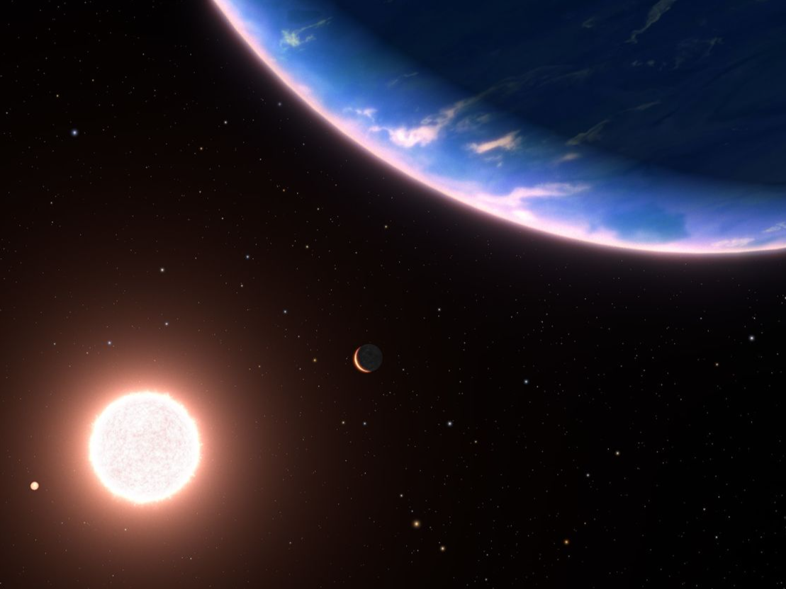 新发现！哈勃望远镜探测到大气中含有水蒸气的最小系外行星