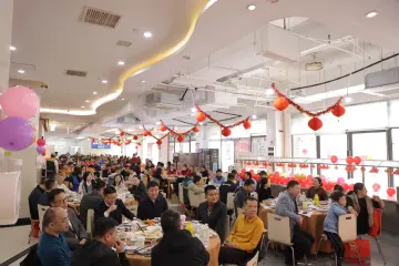 园岭贺新春 | 200名来深建设者齐聚一堂共享年味