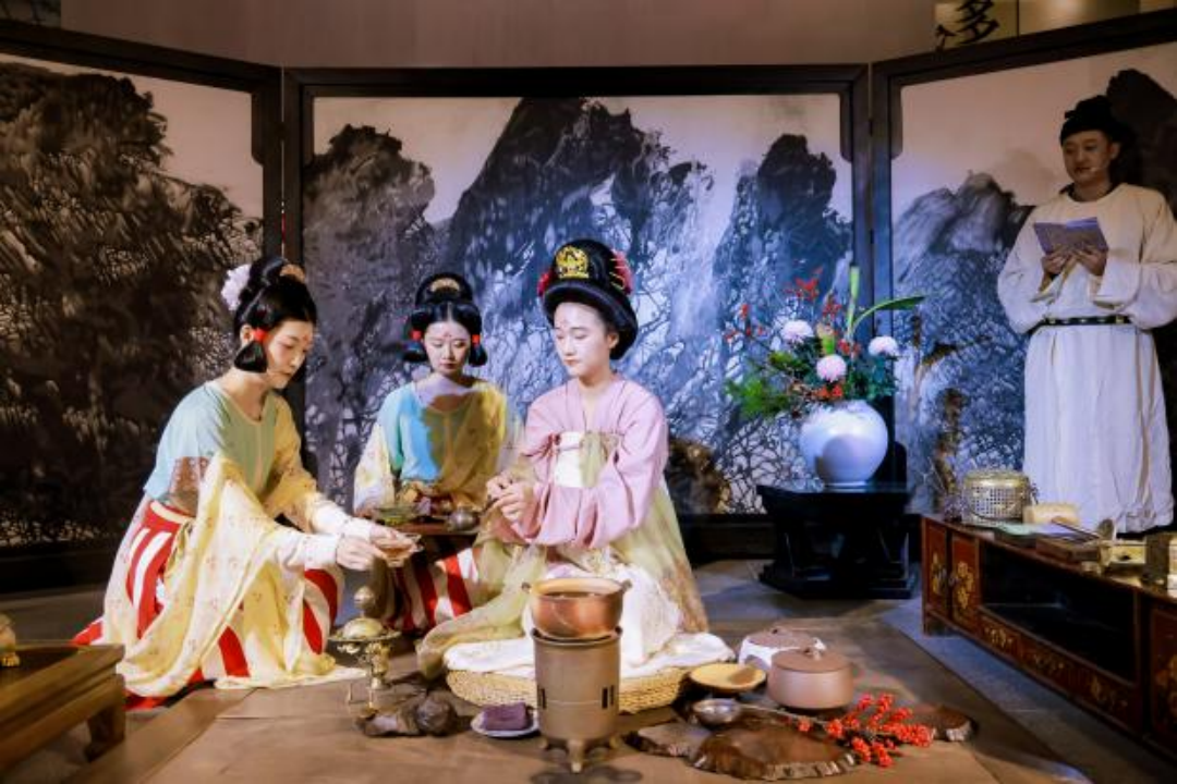 再现盛唐风雅茶礼 “唐礼煎茶”沉浸式唐茶复原创演  成功举办  