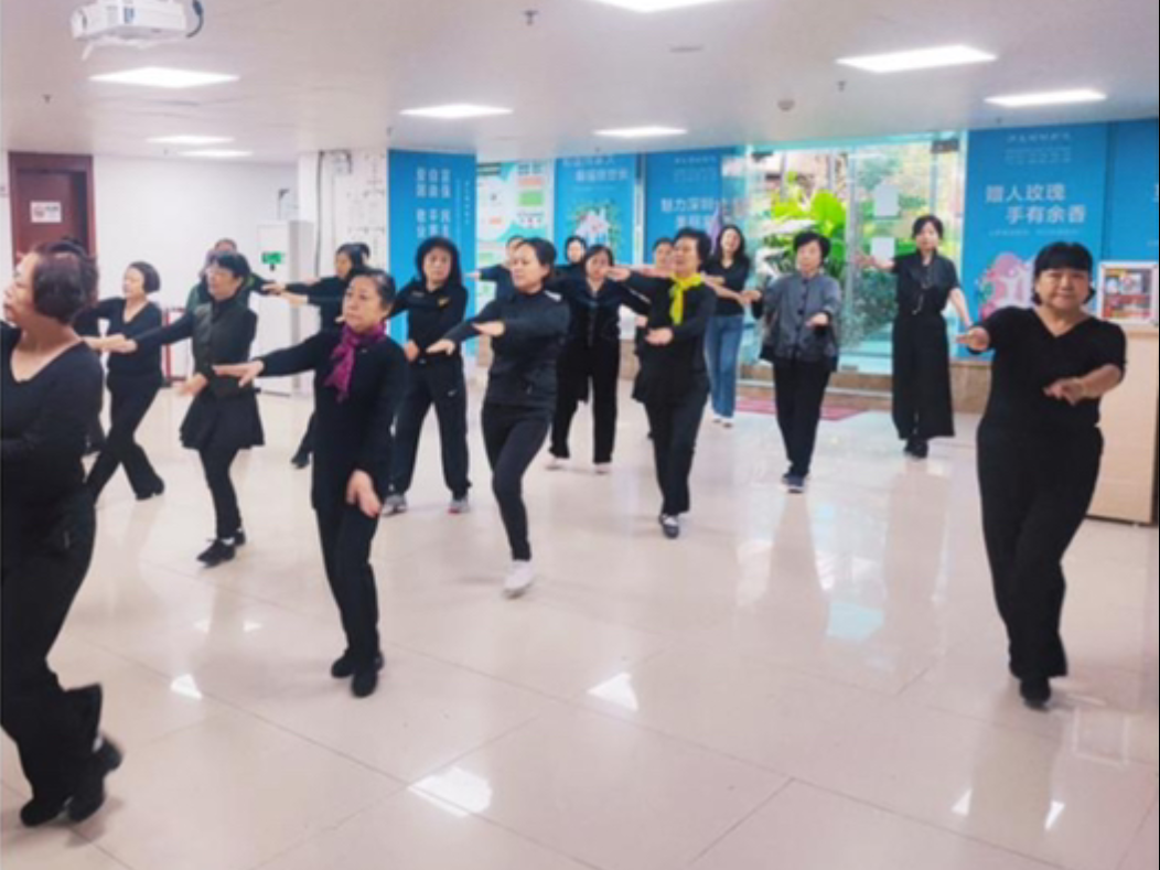 助力“百千万工程”｜园岭街道上林社区开展舞蹈兴趣班系列活动
