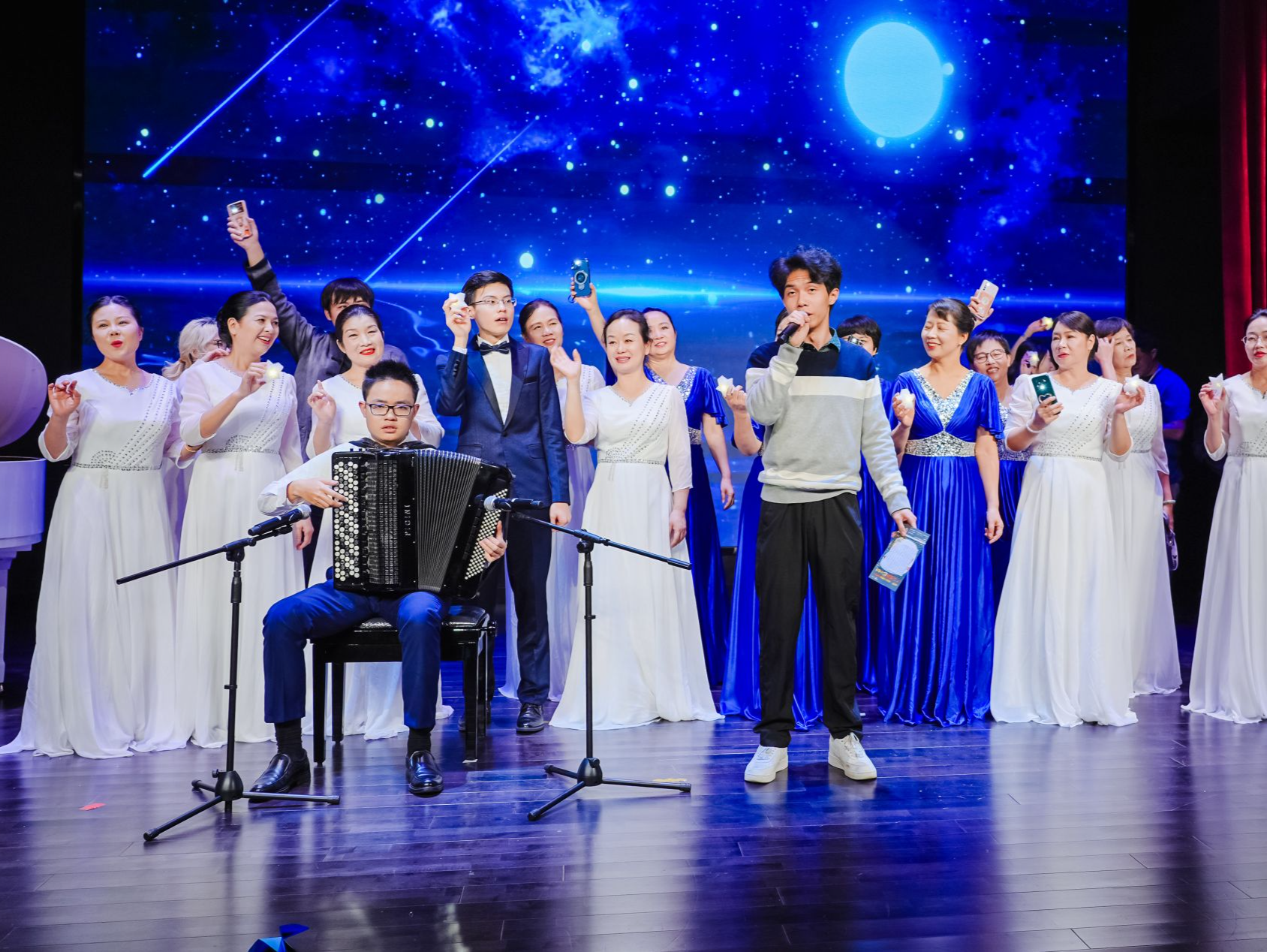 融合乐章照亮孤独——深圳守望协会举办2024“小小星球音乐会”