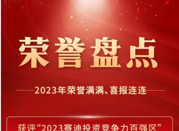 “福”启缤纷 | 2023年福田区荣获十余项大奖