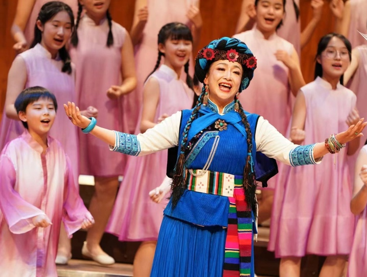 再出发！深圳音乐厅“小金树”多民族童声合唱团星海音乐厅展天籁