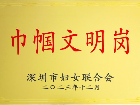 喜报！深圳市司法局普法和依法治理处获评2023年“深圳市巾帼文明岗”