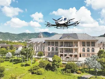 深圳低空航线崛起 “空中的士”版图扩张