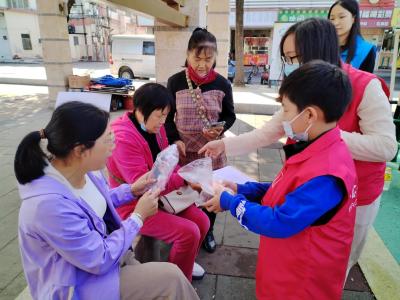 沙浦围社区开展“爱心粥，送温暖”腊八节日活动