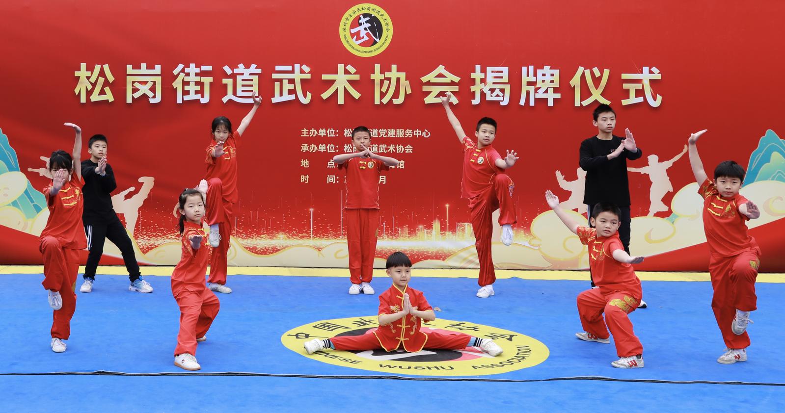修文习武，以武育德！松岗街道武术协会正式揭牌成立
