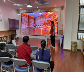 用活红色资源，讲好红色故事！园山街道组织开展参观VR数字展馆活动