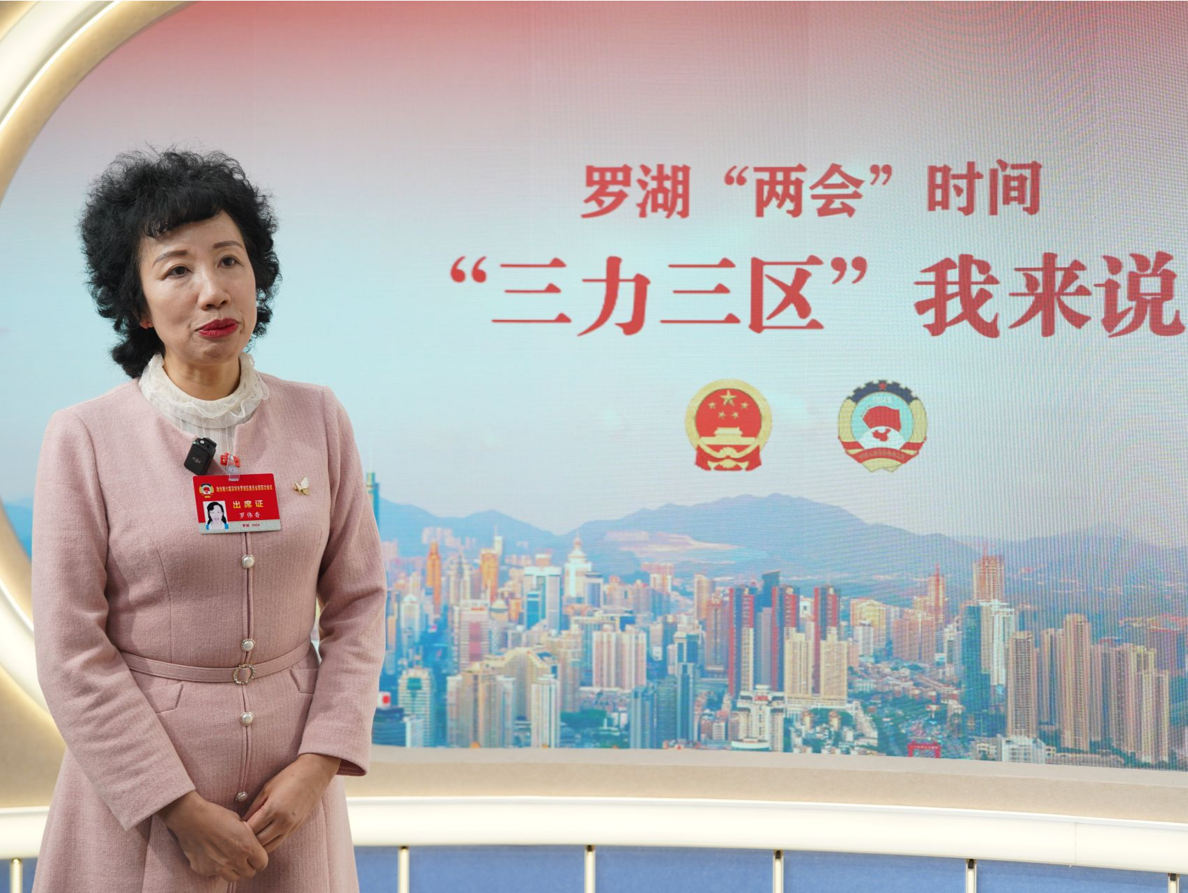 罗湖“两会”｜罗伟香：提升“颜值经济”，打造高端产业链