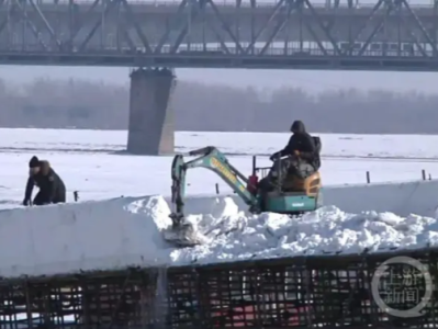 “尔滨”开拆冰雪景观：先后有讲究，也是技术活