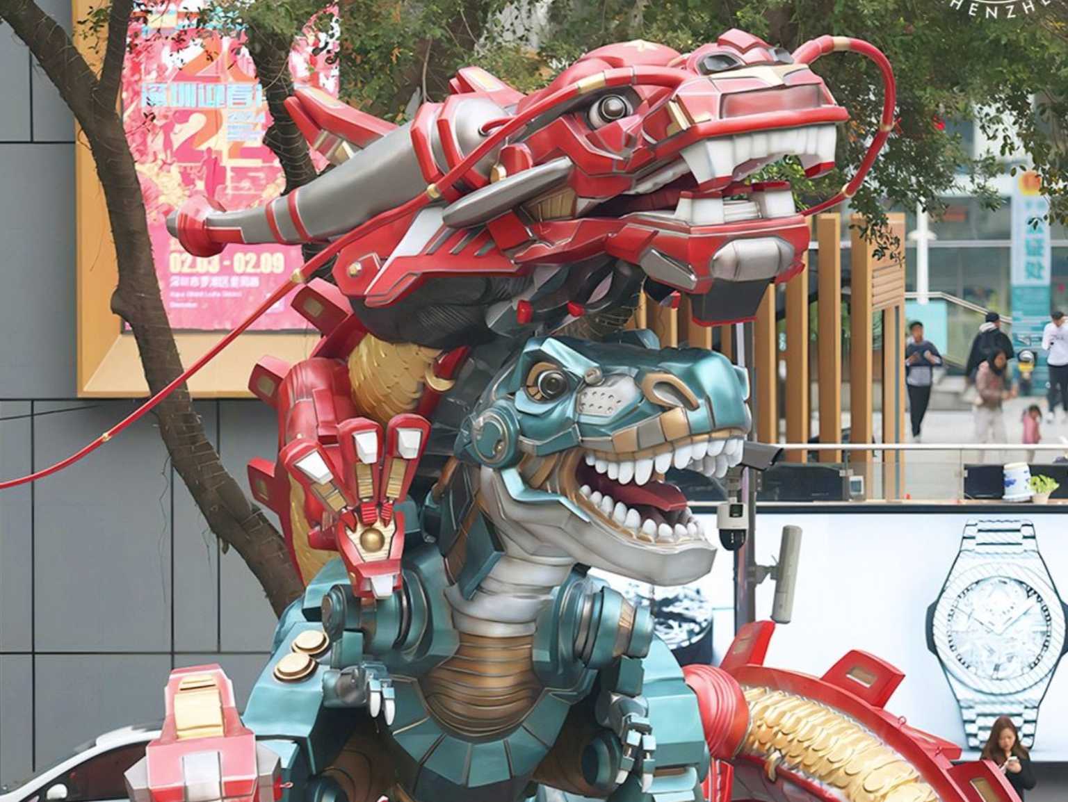 寻味桂园，齐乐“龙龙”！快收好这份蔡屋围国际高端消费街区新春打卡攻略
