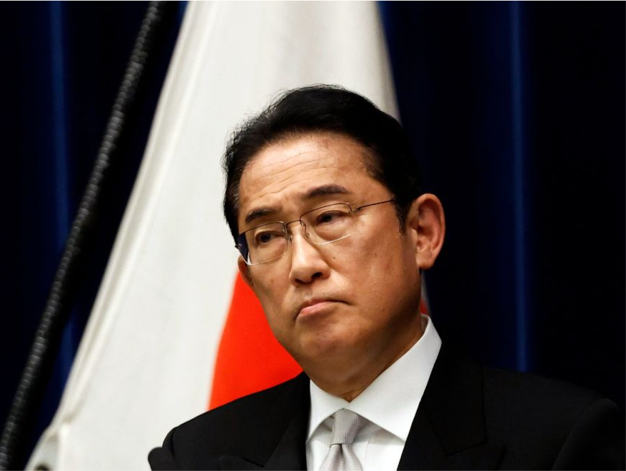 日媒民调显示岸田内阁支持率创新低