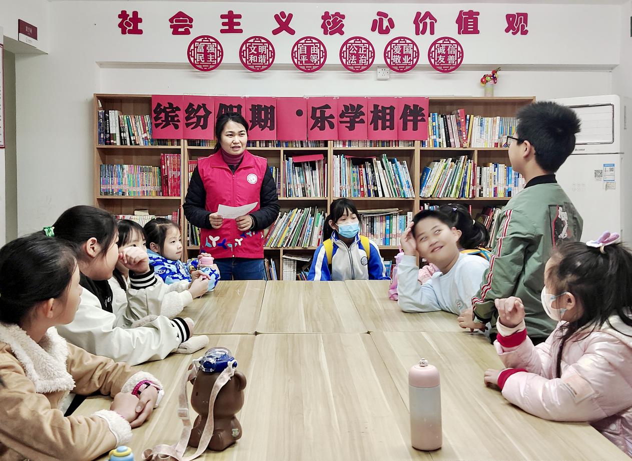 东晓街道绿景社区开展寒假课堂，助力儿童友好成长