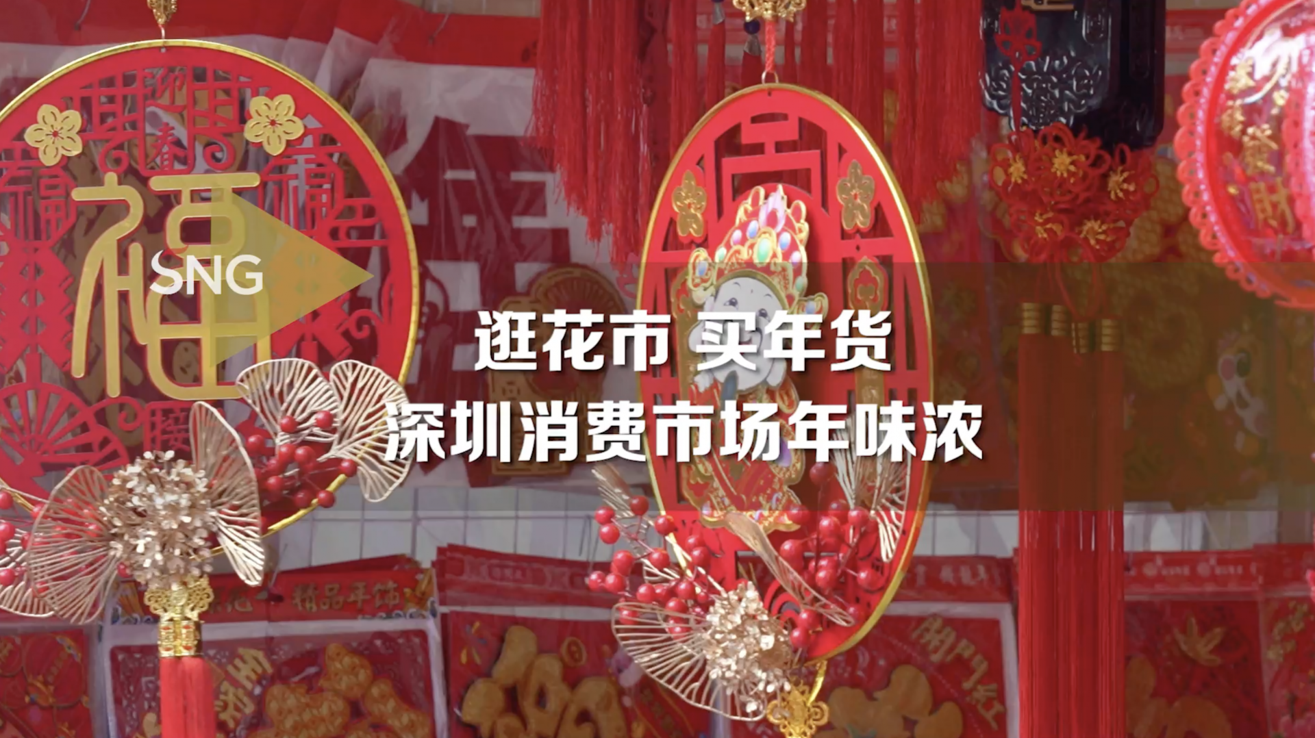 深圳花市特色年货等你来