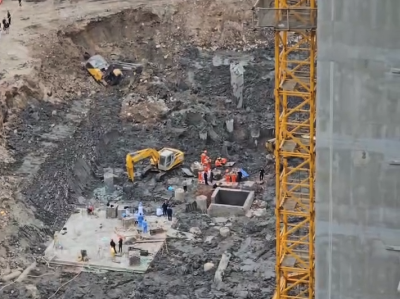 广州官方通报：在建工地塌方，致2人遇难