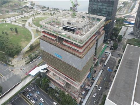 小米国际总部项目跑出高效建造“加速度”