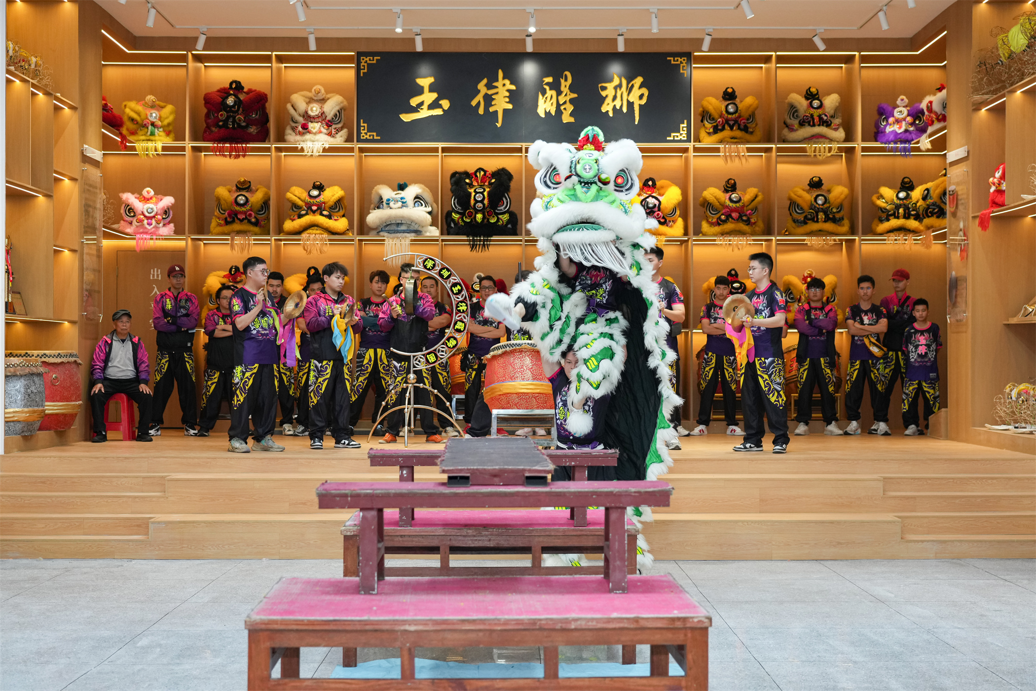 光明区非遗打卡点+1！玉律醒狮文化馆揭牌投用