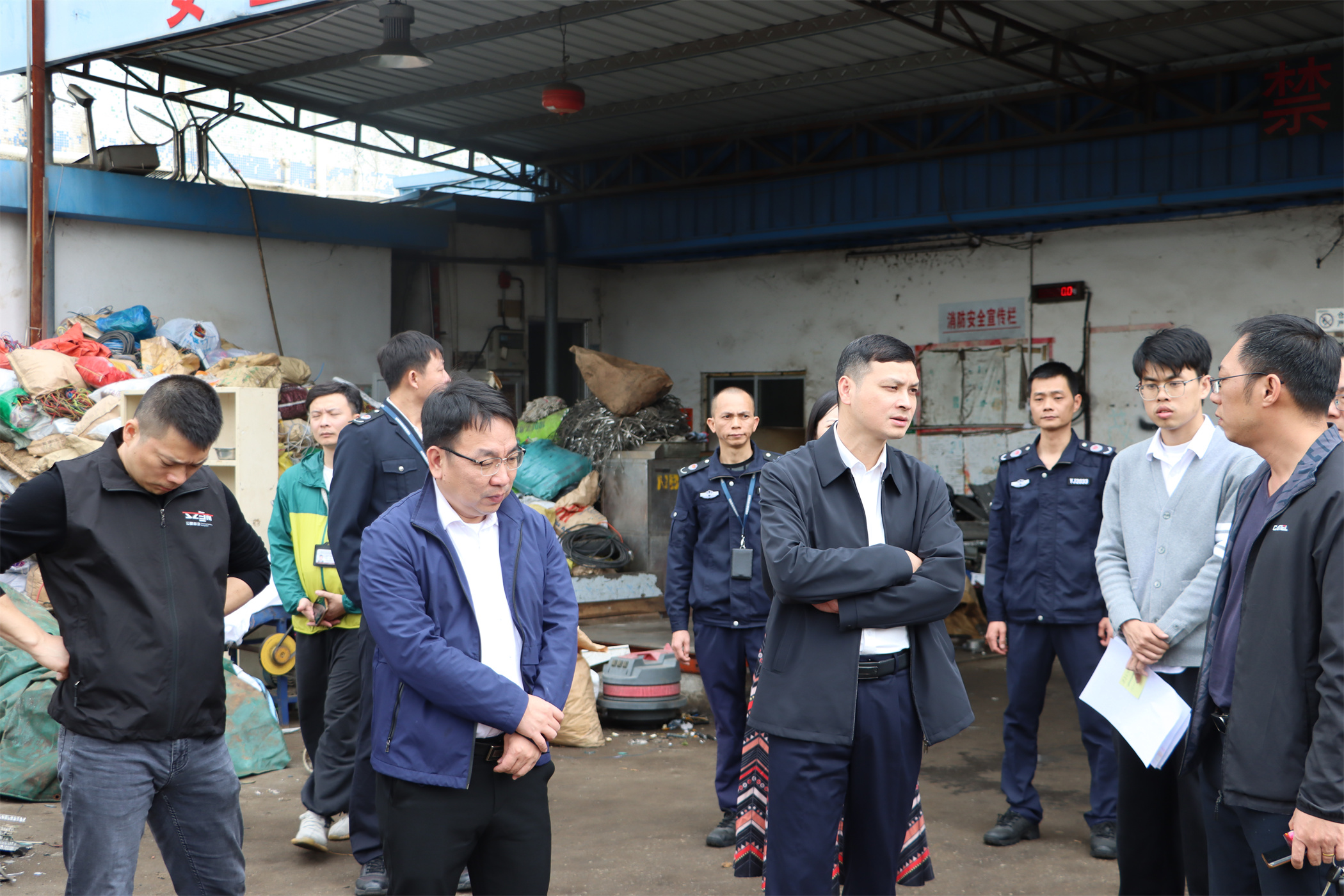 公明街道开展再生资源回收行业专项整治行动