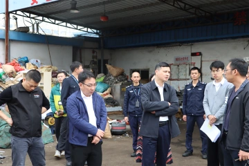 公明街道开展再生资源回收行业专项整治行动