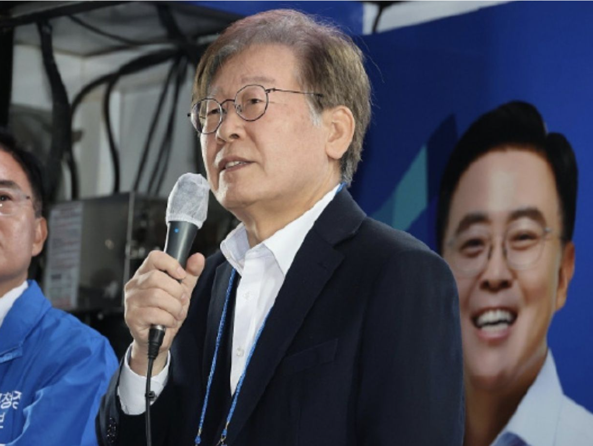 韩国国会选举临近 检方再诉李在明妻子