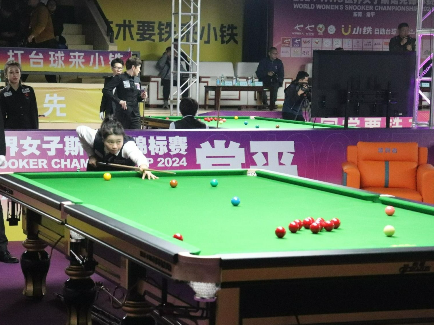 2024女子斯诺克世锦赛在莞开幕，总奖金35400英镑