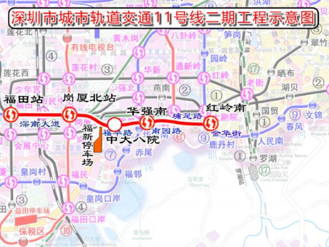 西部快线延长线明年通车！11号线二期华中区间工程验收通过