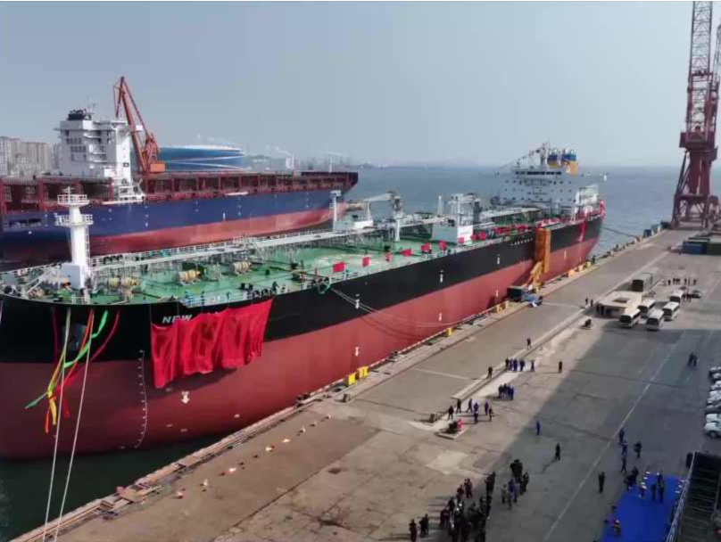 我国自研11.5万吨原油船正式交付