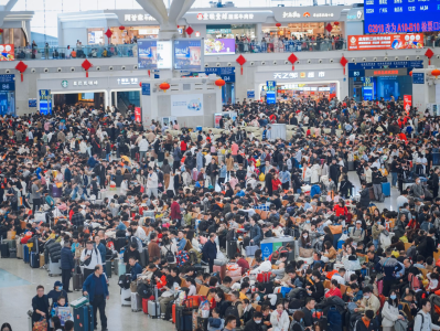 史上最火春运！广铁今年累计到发旅客近1.4亿人次